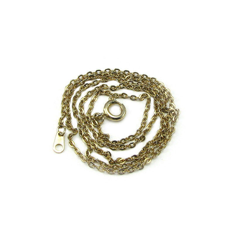 Yellow Gold Filled Cable Necklace Chain